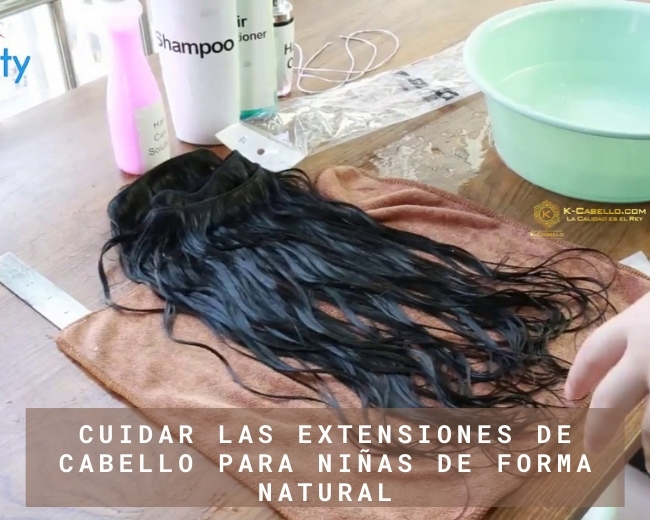 Cuidar-las-extensiones-de-cabello-para-ninas-de-forma-natural