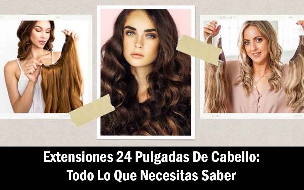 Extensiones 24 Pulgadas De Cabello: