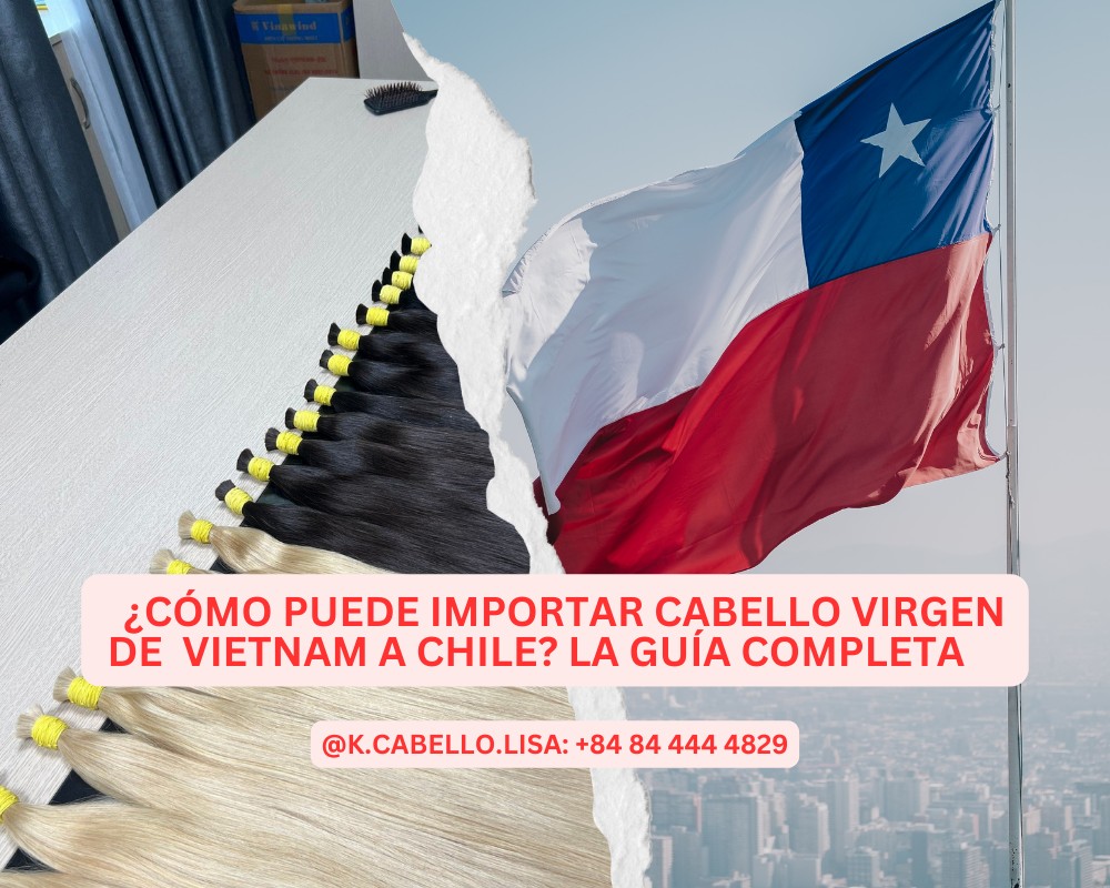 ¿Cómo puede importar Cabello Virgen de Vietnam a Chile? La guía completa