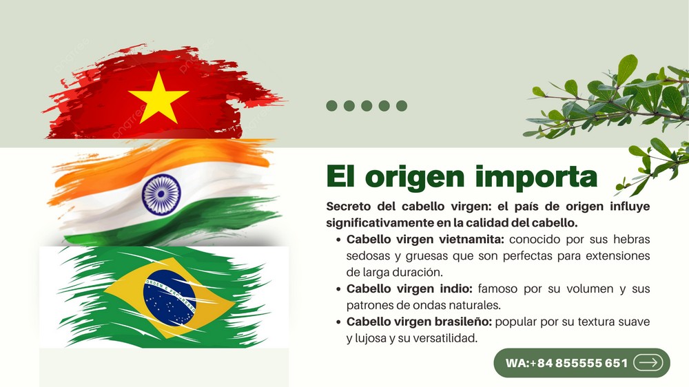 El secreto del cabello virgen