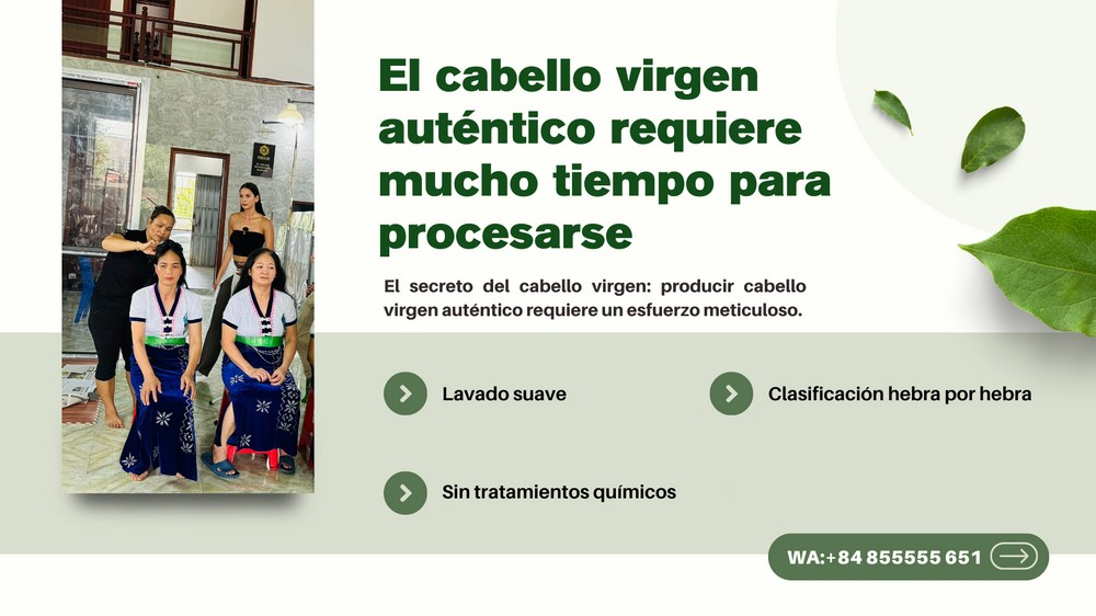 El secreto del cabello virgen