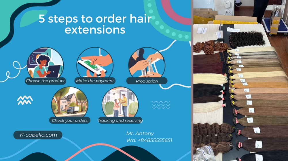 Cómo importa cabello virgen de Vietnam a Ecuador