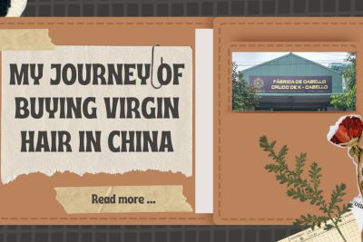 Mi Camino de Comprar Cabello Virgen en China