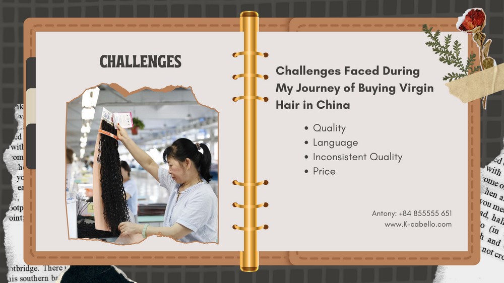 Mi Camino de Comprar Cabello Virgen en China