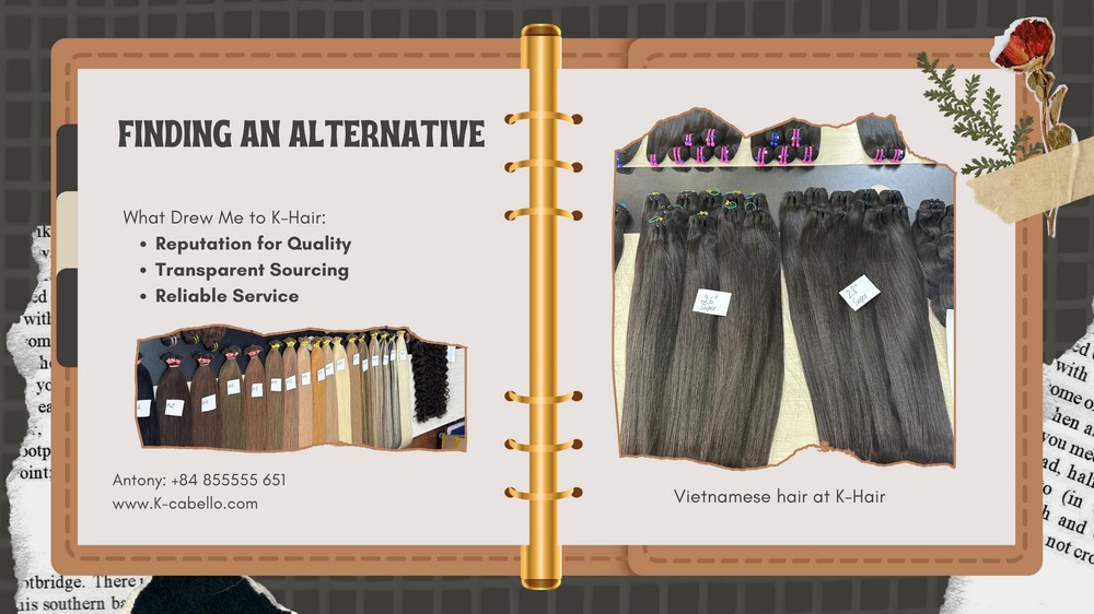 Mi Camino de Comprar Cabello Virgen en China
