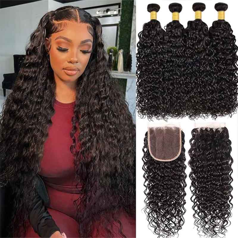 Wefts hair & Closures hair