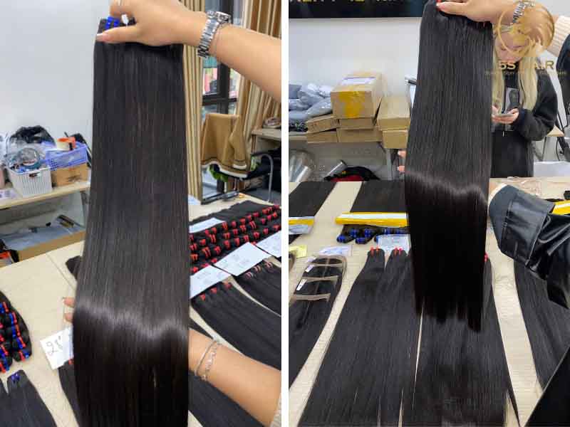 Extensiones de cabello 12 pulgadas en el mercado