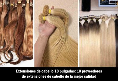 Extensiones de cabello 18 pulgadas: 10 proveedores de extensiones de cabello de la mejor calidad