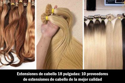 Extensiones de cabello 18 pulgadas: 10 proveedores de extensiones de cabello de la mejor calidad