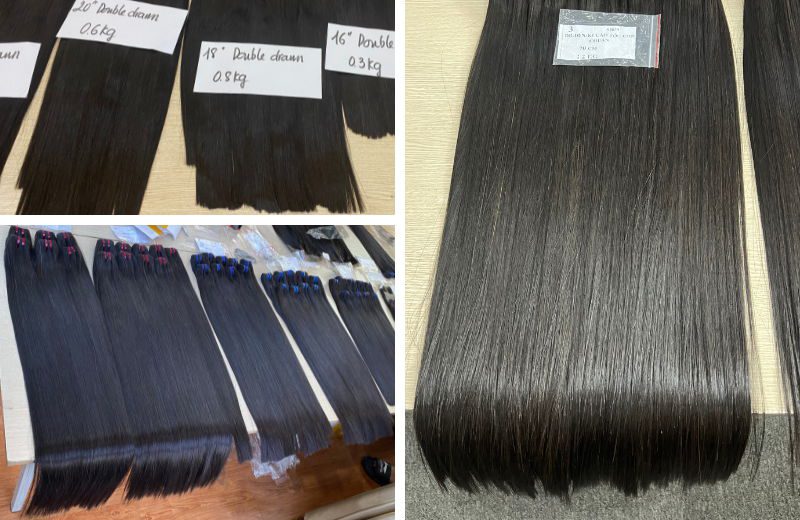 extensiones de cabello 18 pulgadas